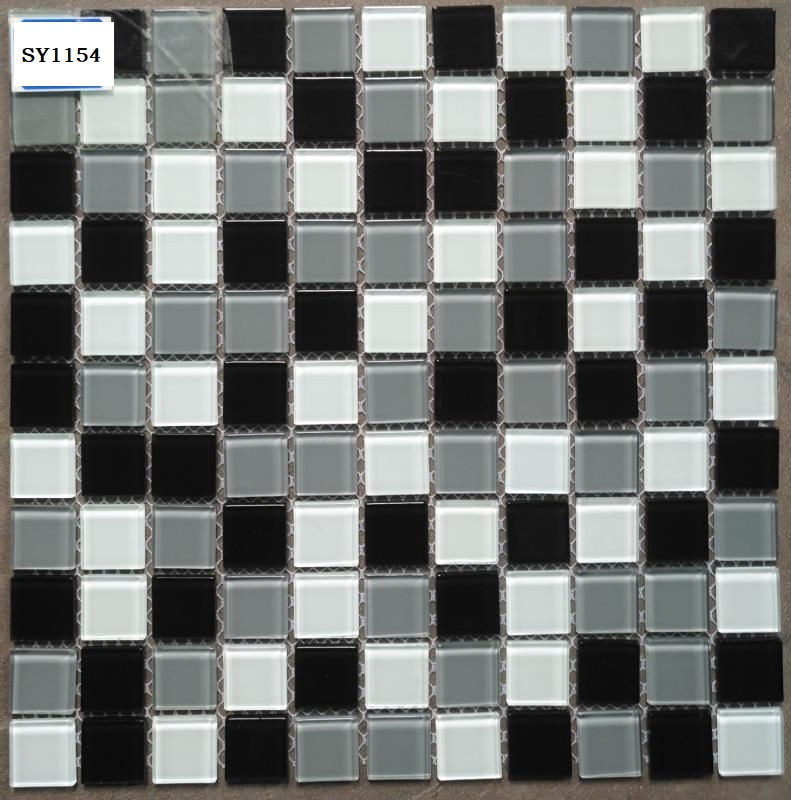 Swimming Pool Mosaic Marble Tile Floor Glass Mosaic for Pool