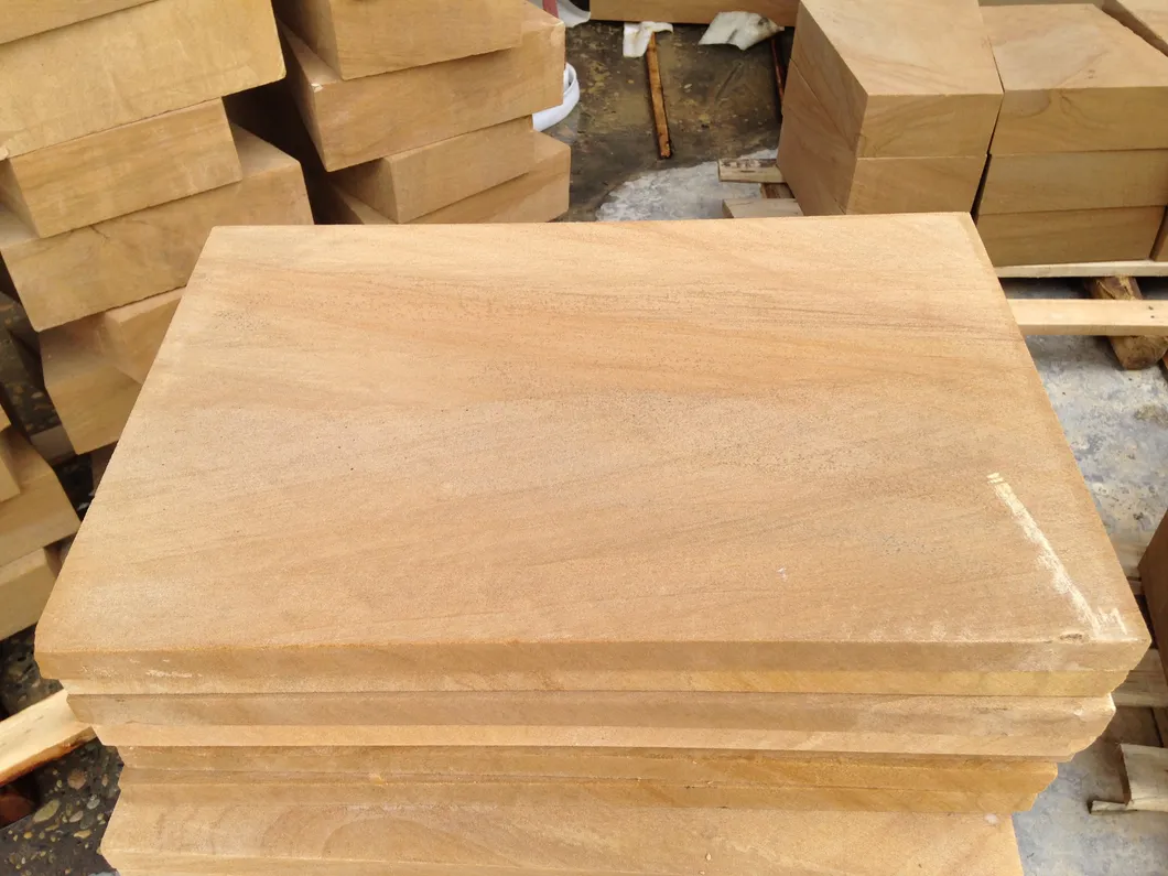 Yellow Wood Grain Sandstone 3
