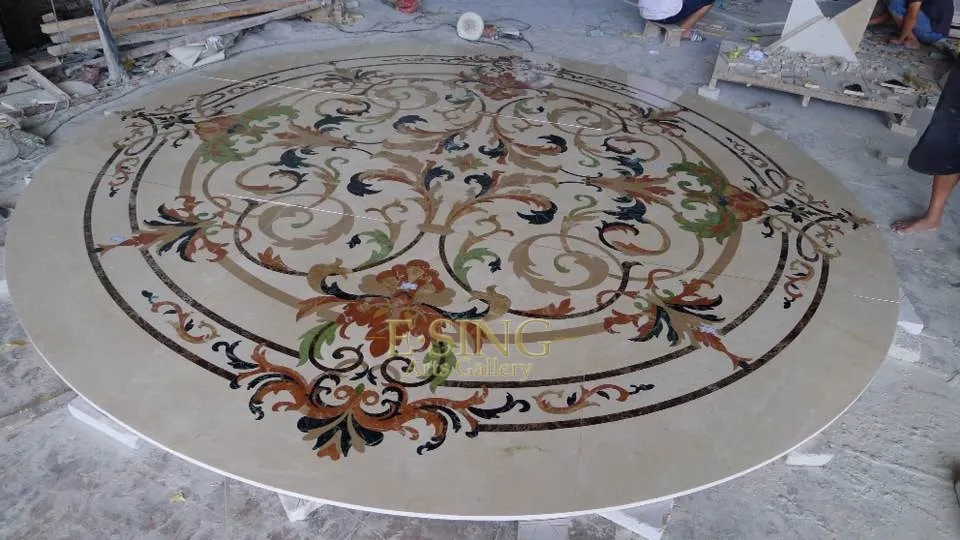 Natural Stone Mosaic Pattern