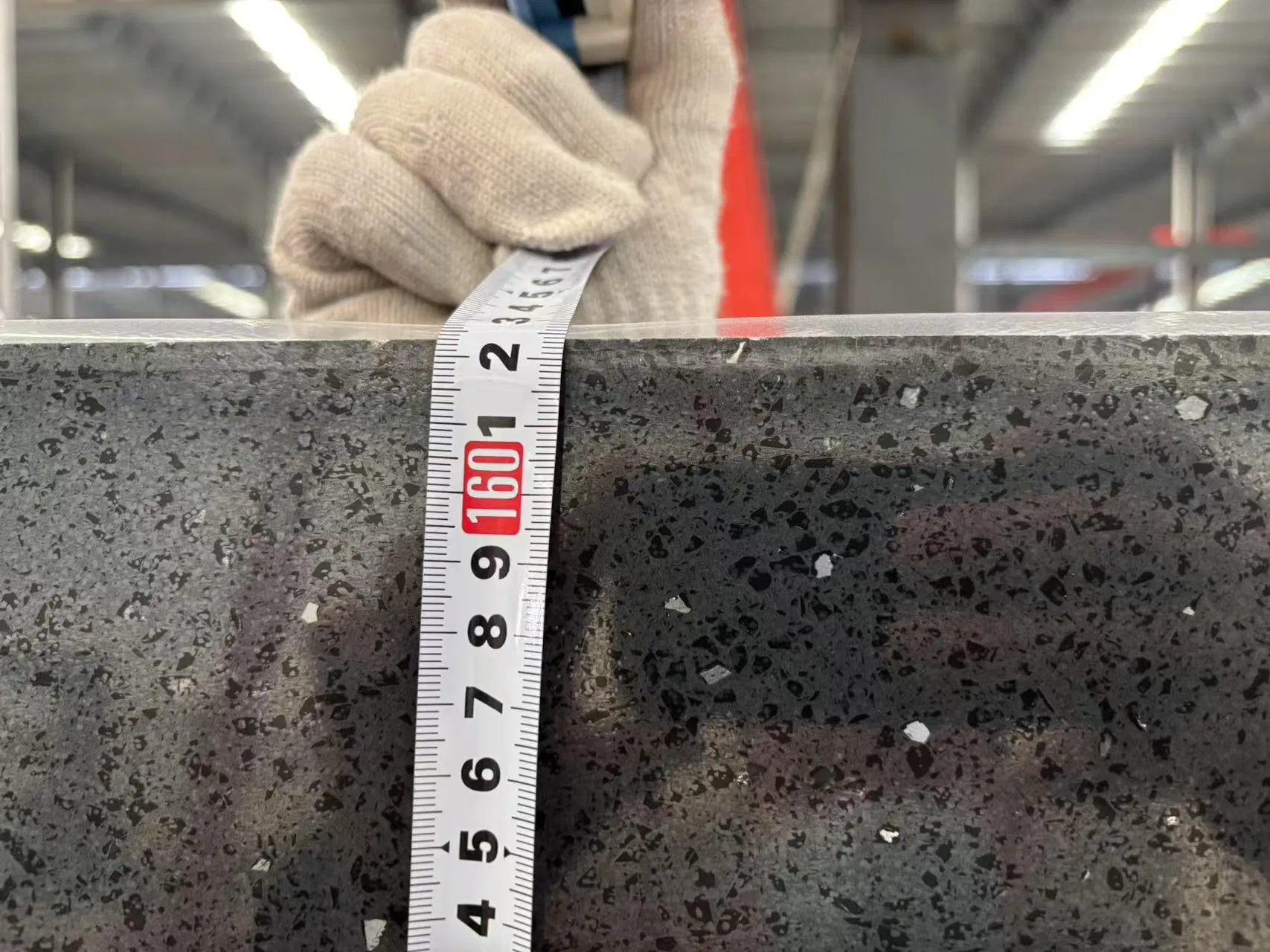 Artificial Quartz Slabs Galaxy Black Quartz Star Black Quartz Stone Black Chispas