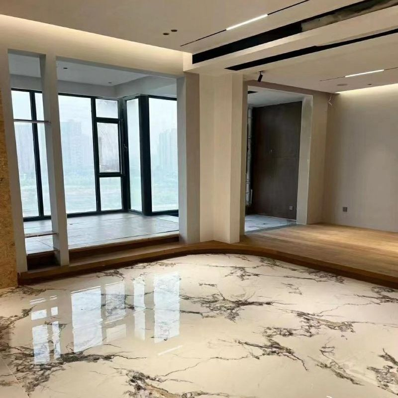 Luxury High-End Sintered Stone 1200X2700mm Big Slabs Porcelain Marble Tile Glazed Finished Sintered Stone for House Wall and Floor