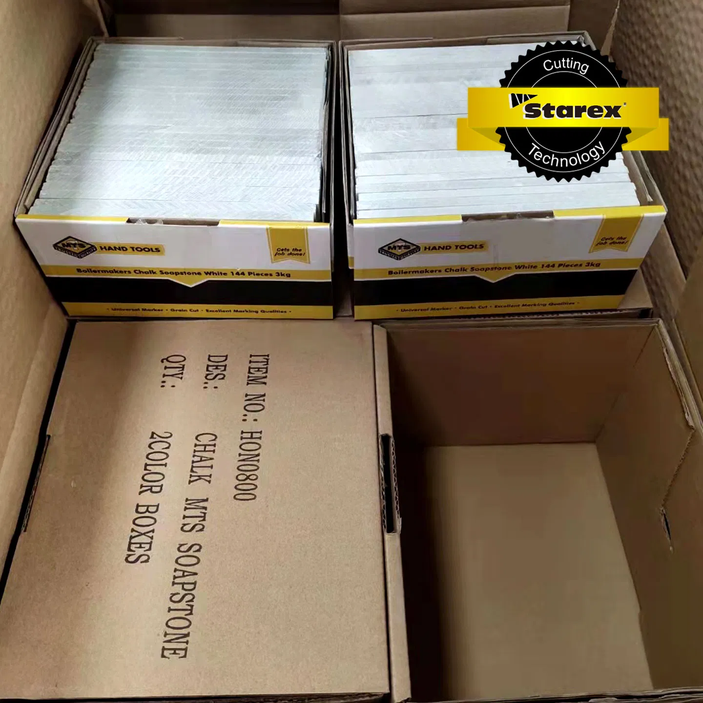 144PCS Per Box Welding Chalk Flat Soapstone Marker