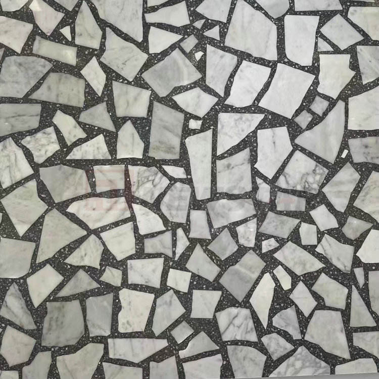 New Design Marble Inlay Terrazzo Water-Jet Mosaic