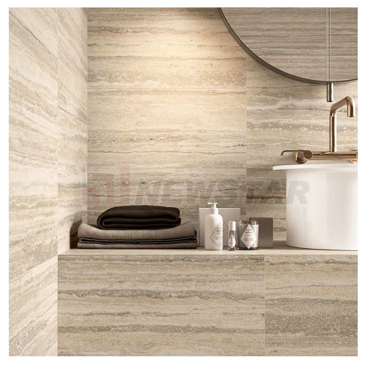 Italian Silver Grey Travertine Wall Design Home Marble Travertine Stone