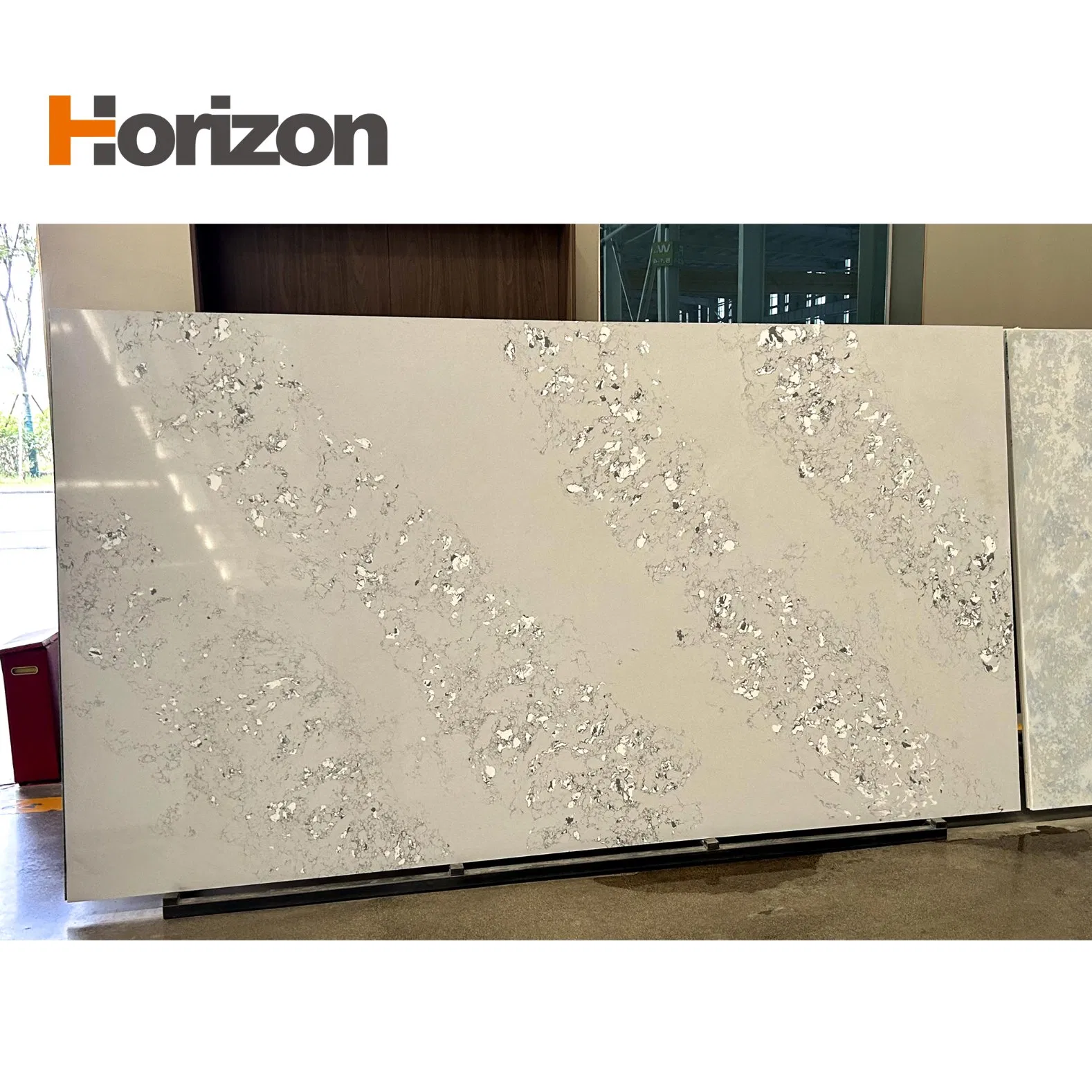 Carrera White Artificial Quartz Stone Slabs