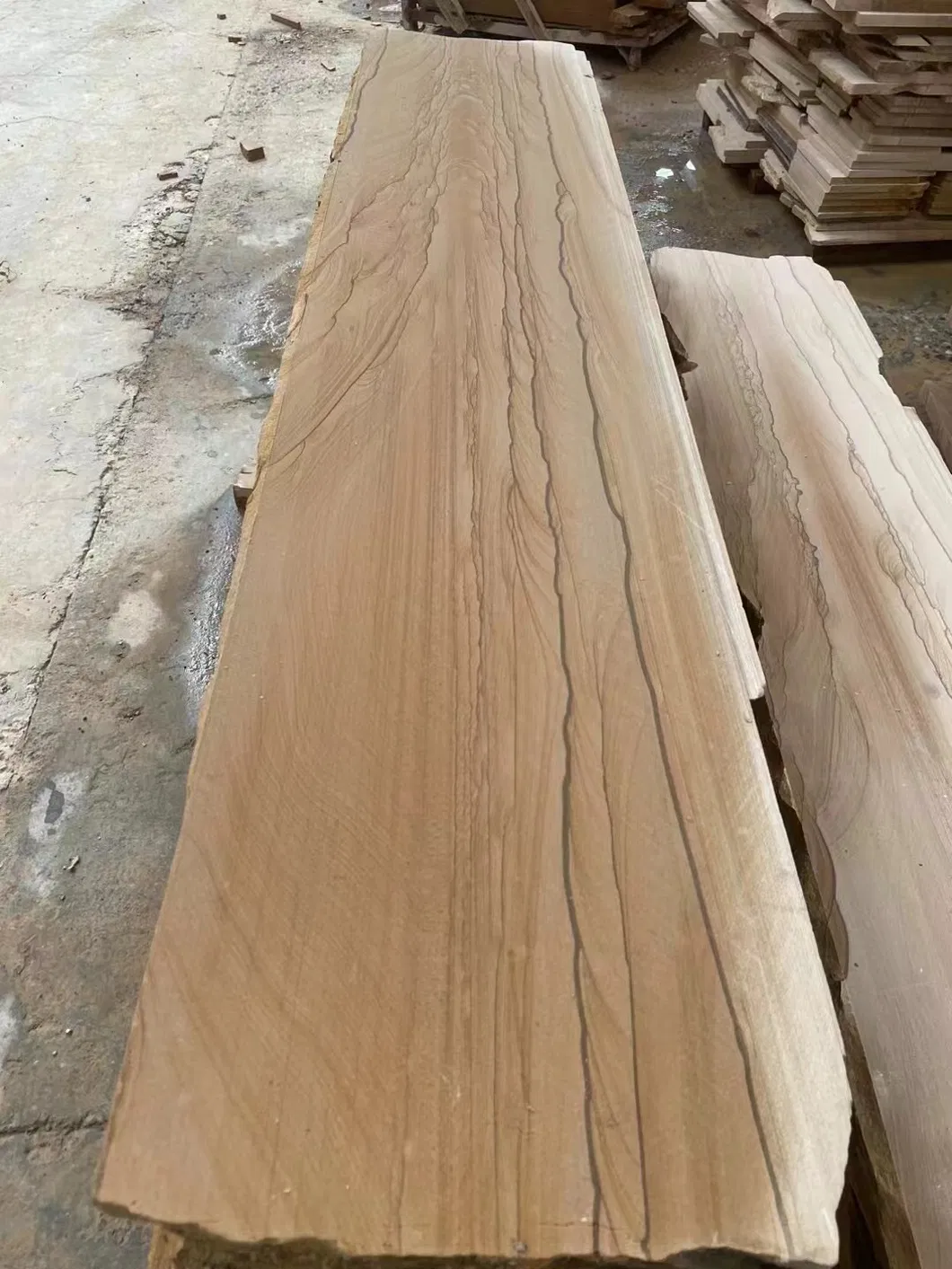 Yellow Landscape Wooden Sandstone