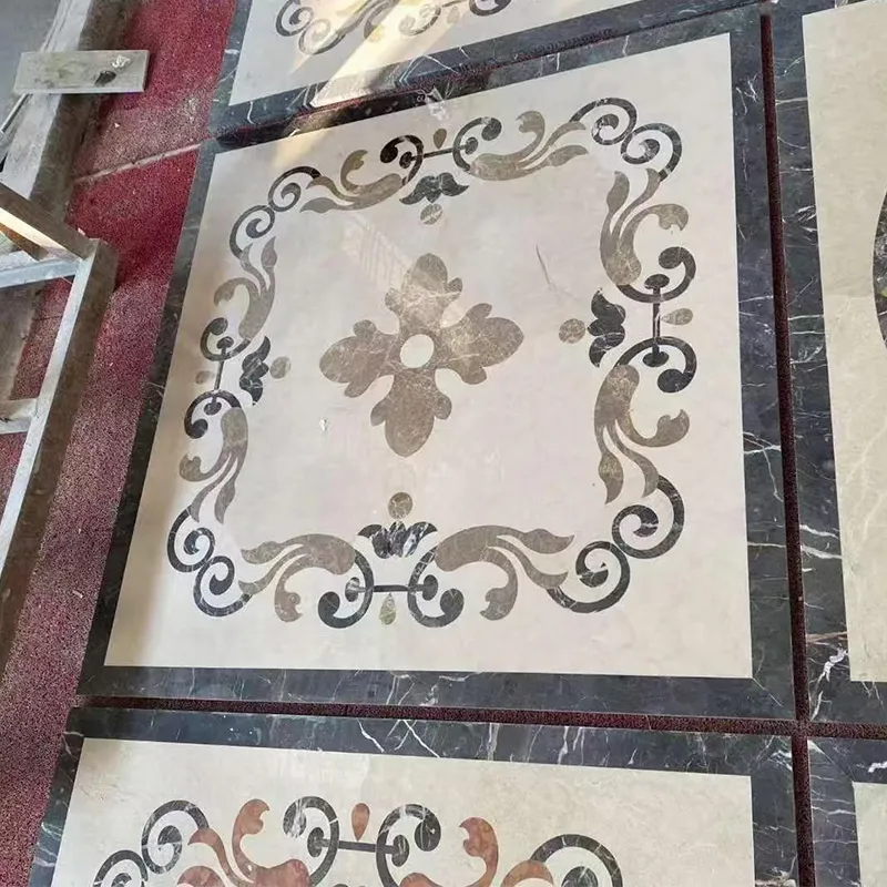 Detailed Marble Medallion 1