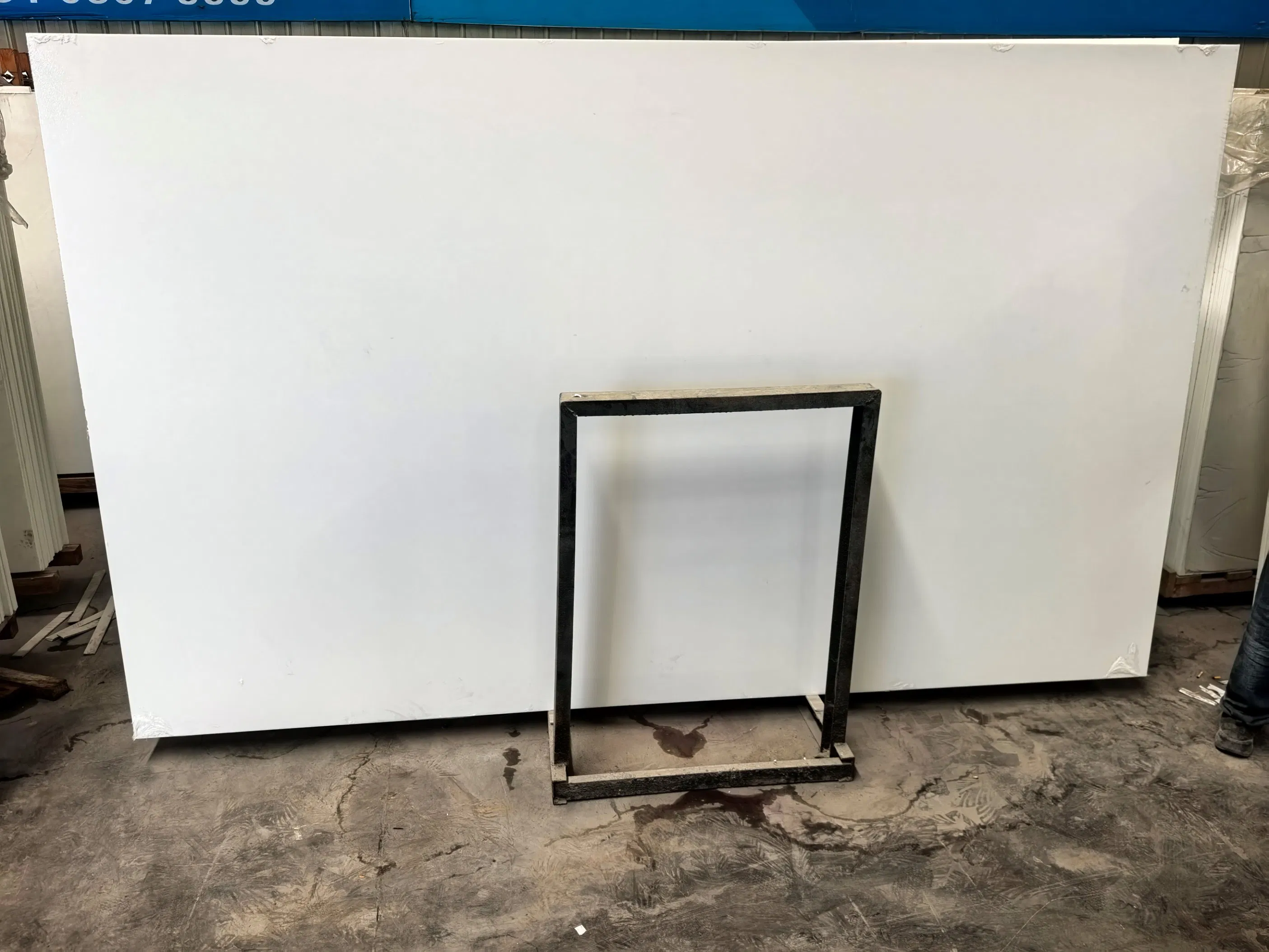 Artificial Stone Crystal Pure White Nano Glass for Wall Decoration/Countertop/Vanity Top