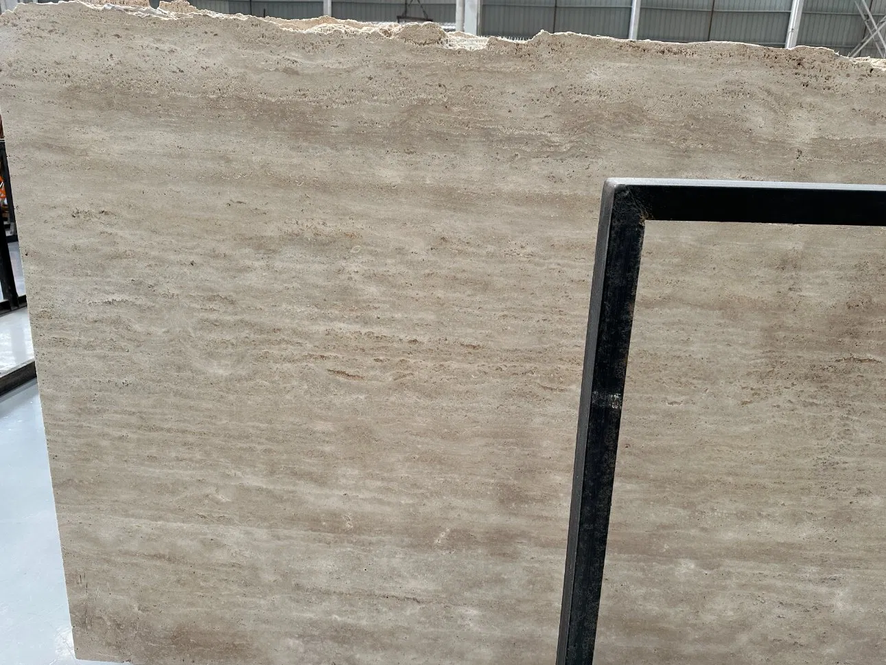 Natural Stone Ivory White Travertine Decoration Material for Wall Cladding