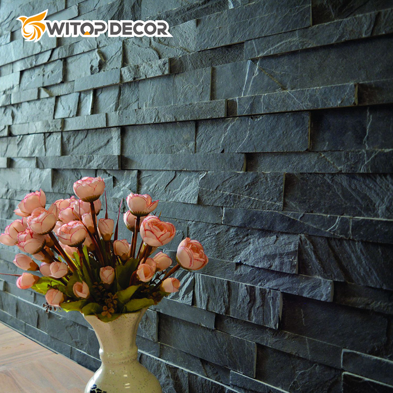 Faux/Artificial Stacked Ledger Wall Stone Veneer Panel
