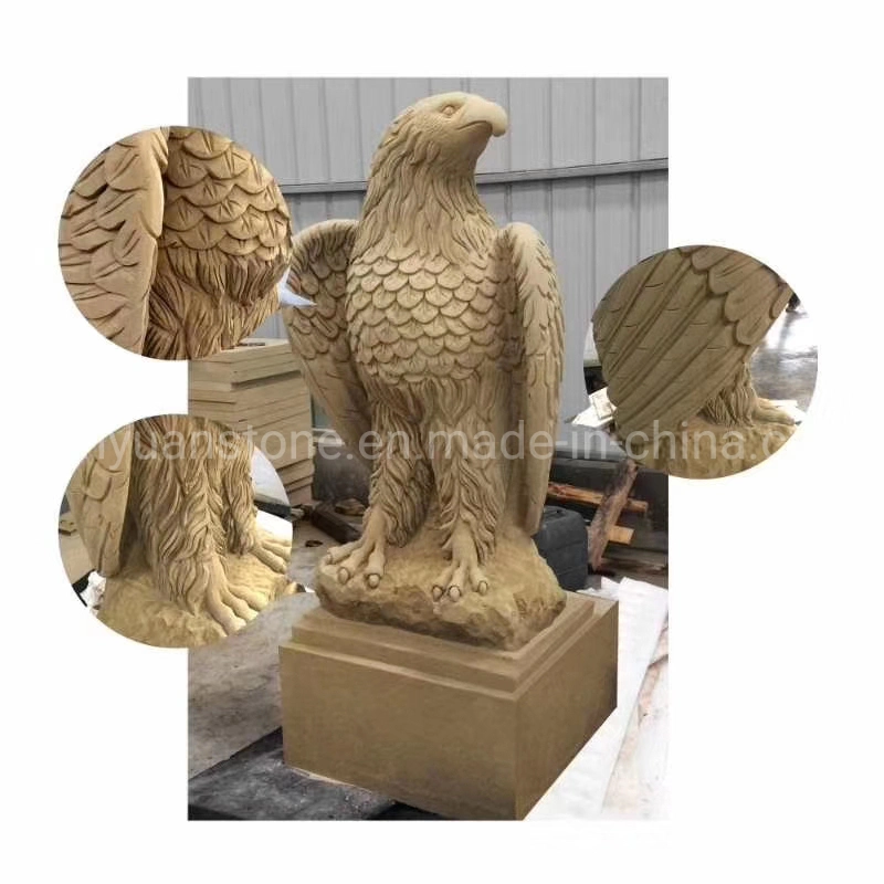 Surround Beige Sandstone Door Frame for Residence Decoration