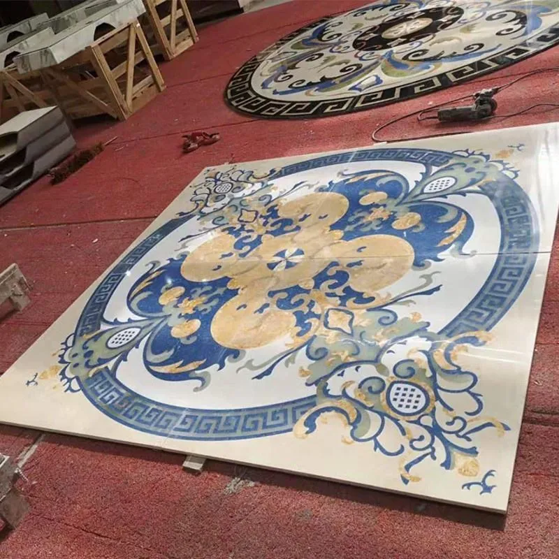 Marble Flower Design