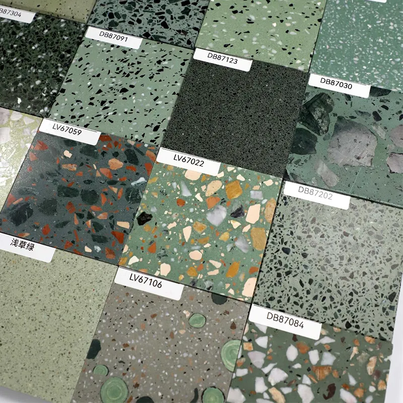 Green Terrazzo Detail 1