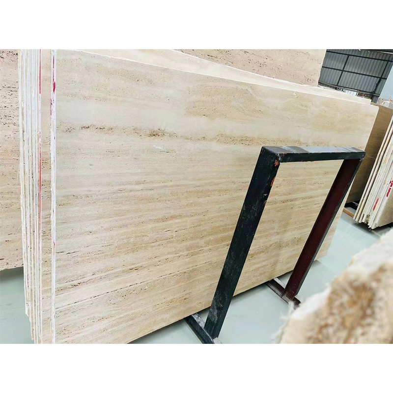 Natural Stone Yellow/Beige Honed Travertine for Floor/Wall Slabs/Tiles/Countertops/Stairs/Sills/Column/Mosaic Interiors Decoration Wholesale Price