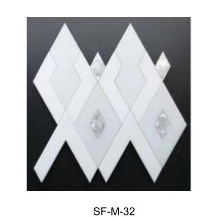 Natural White Grey SF-M-031 Marble shell Mosaic for Indoor Floor Wall Ceiling