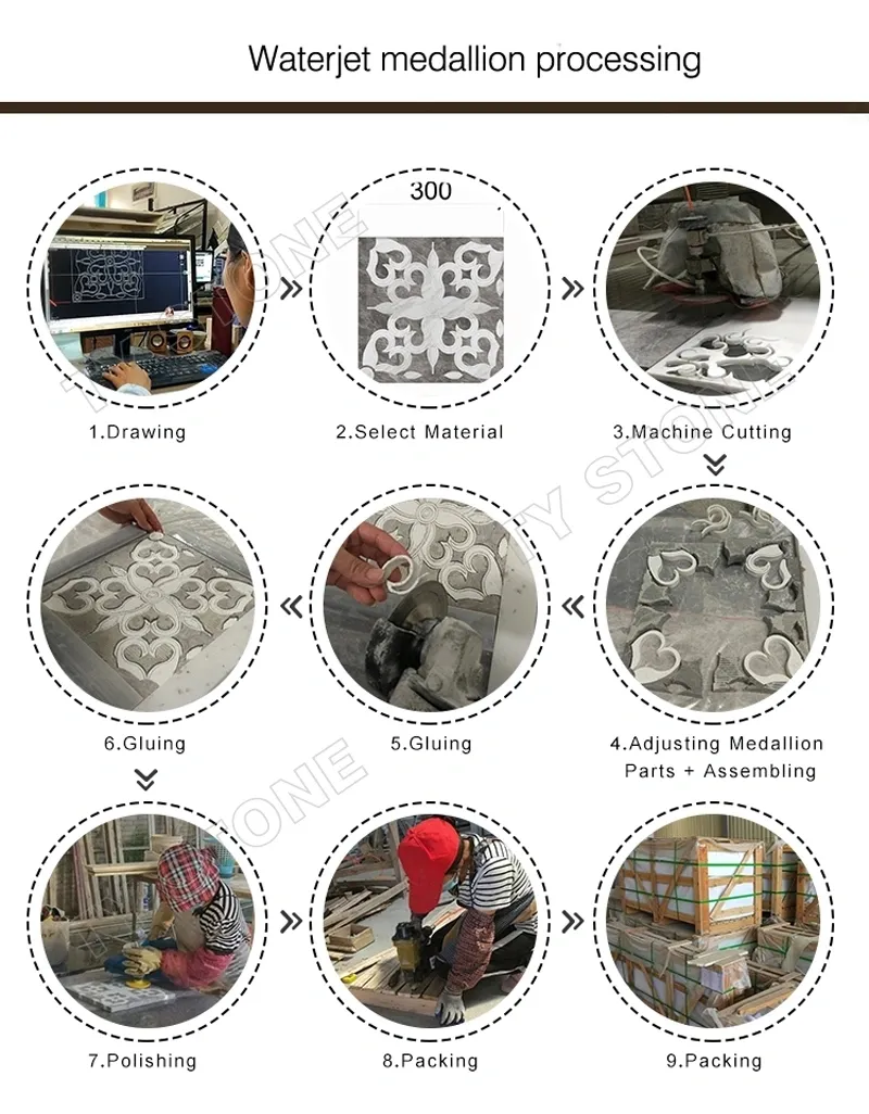 Medallion Mosaic Tile 5