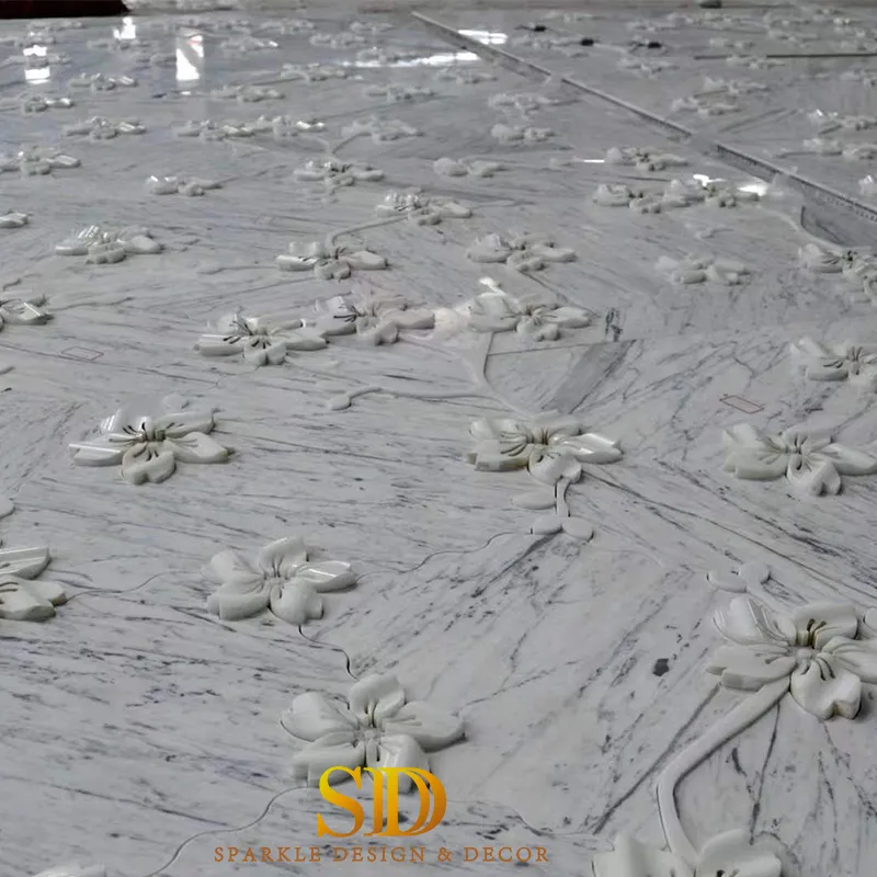 Waterjet Marble Inlay 3