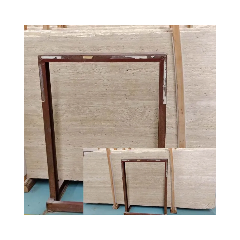High Quality White Travertine Tile Slabs for Building Materials Villa Hotel