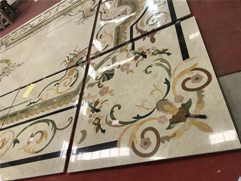 Marble Flower Design