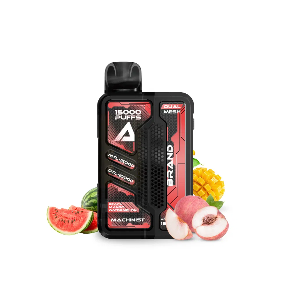 Adjustable Portable Vape Device with 15000 Puffs and Digital Screen