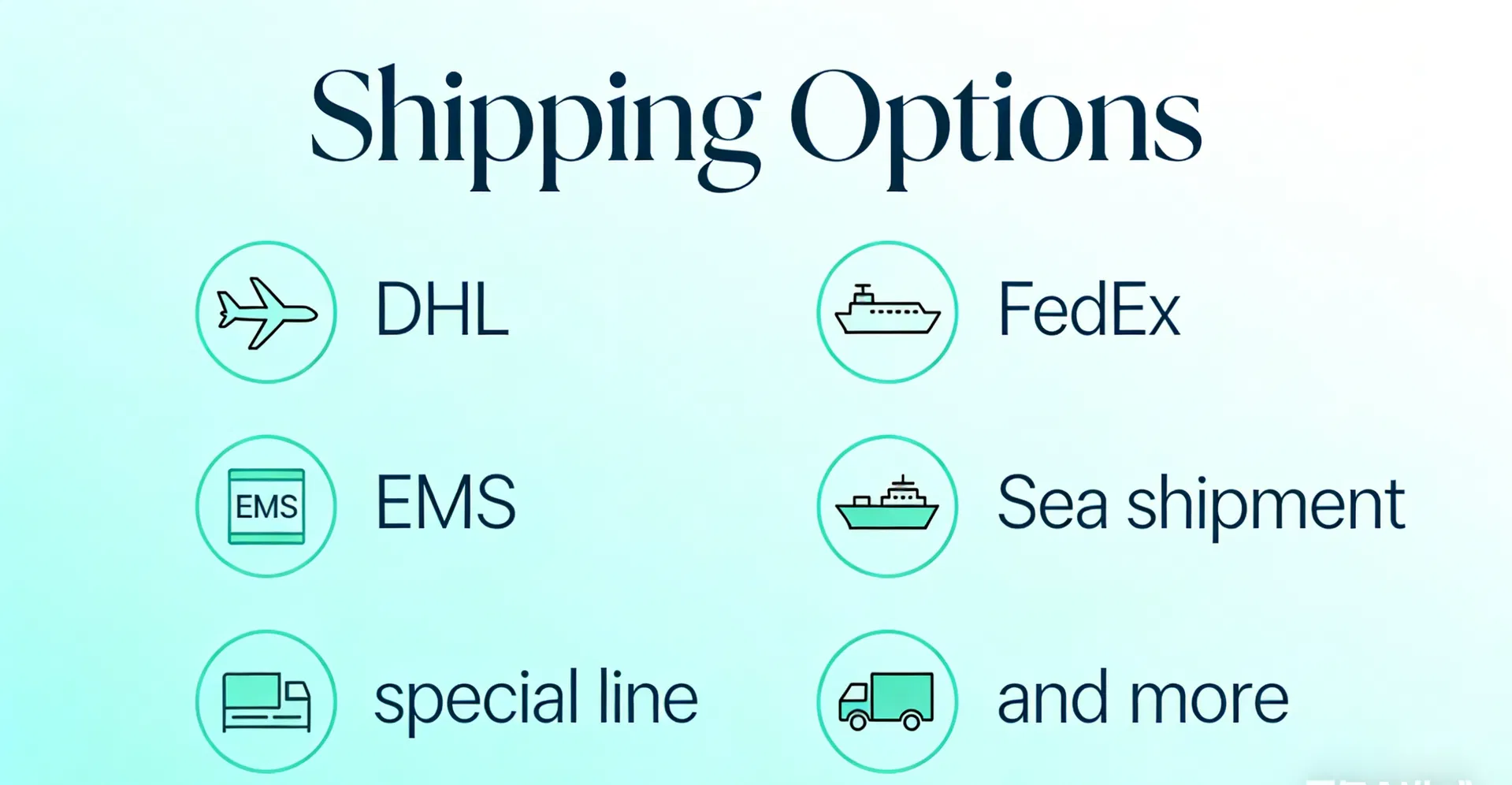 Shipping Info