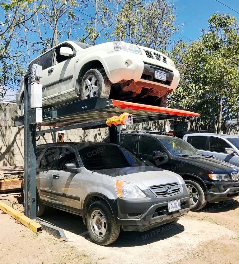 5 Years Warranty Hydraulic Parking Lot Car Parking Lift for Indoor and Outdoor Use