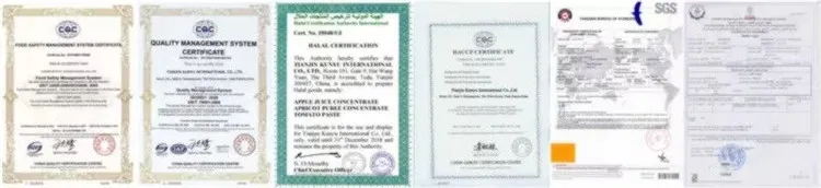 Product Certificates