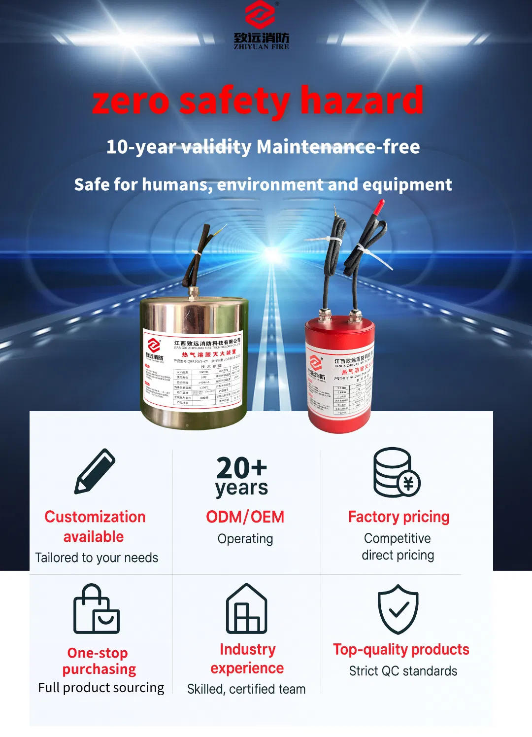 Aerosol Fire Suppression System