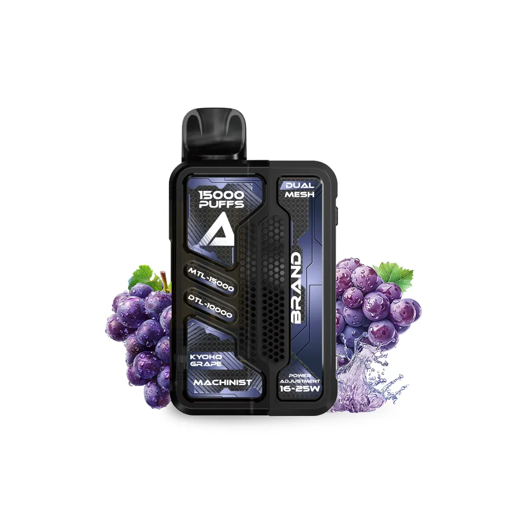 Adjustable Portable Vape Device with 15000 Puffs and Digital Screen