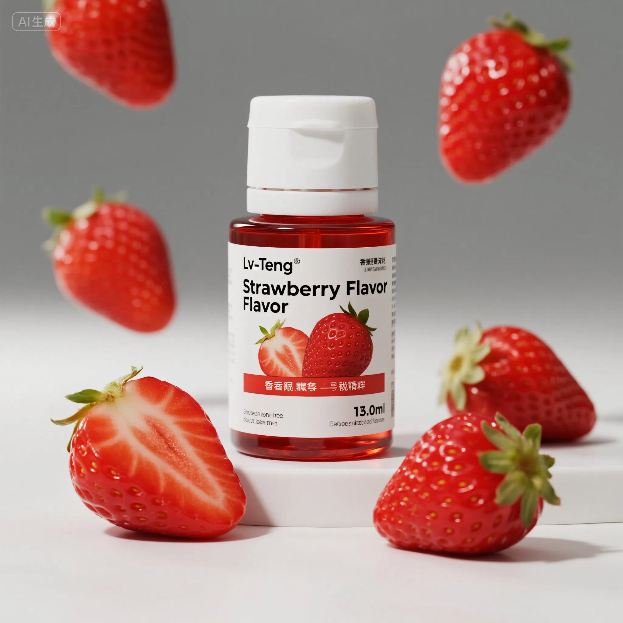 Strawberry Essence Concentrate for Delightful Beverages and Sweet Treats