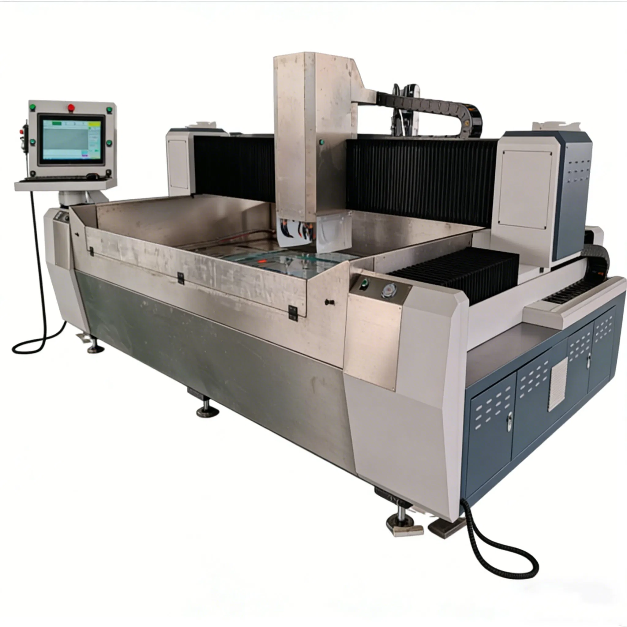 Professional Glass Processing Center Machine with Reliable Drilling Notch Digging Polishing External Edge Finishing Abilities