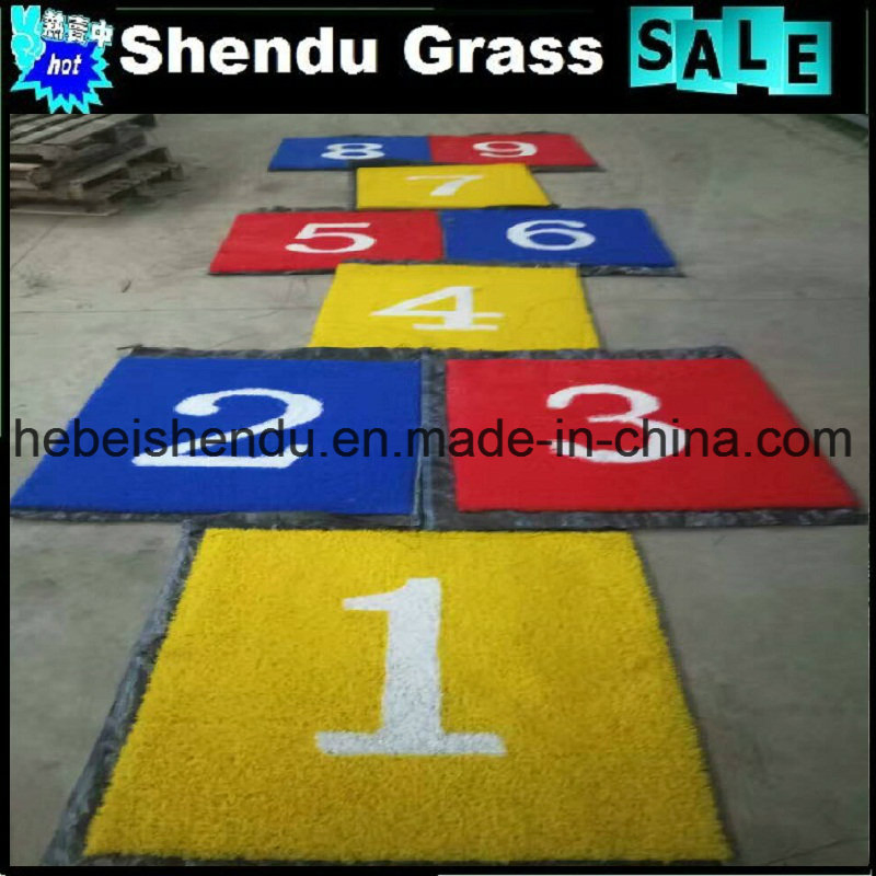 Lush Colorful 25mm Synthetic Turf for Indoor and Outdoor Use