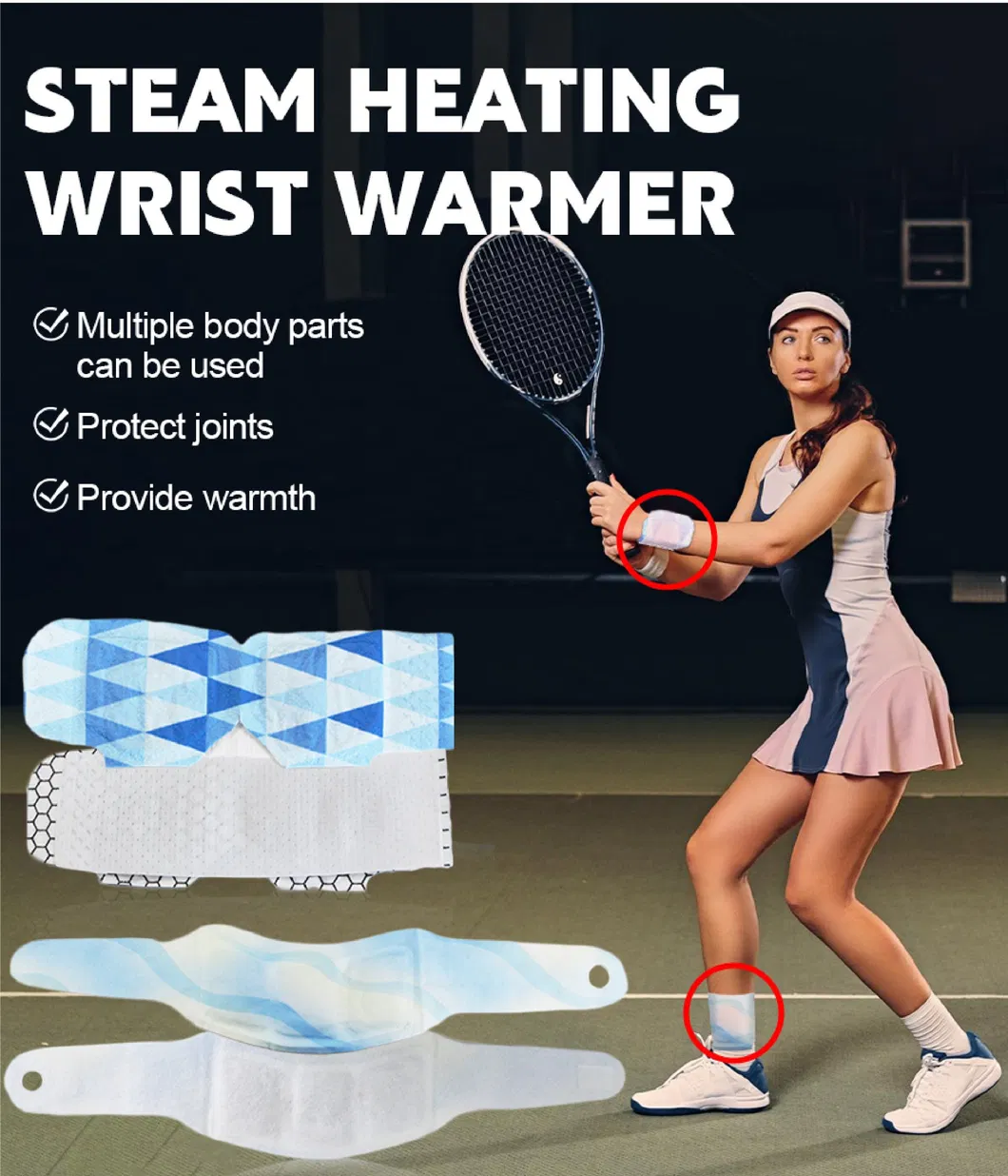 Steam Heating Wrist Strips 1