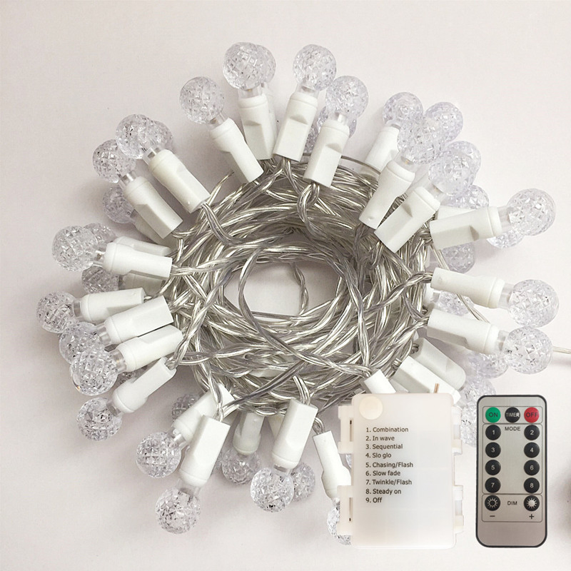 RGB Color C6 LED String Light Outdoor Indoor Decoration Light