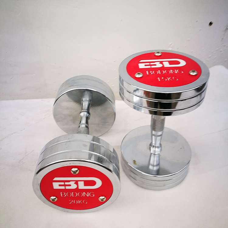 Factory Direct Sale Commercial Outdoor Indoor Fitness Equipment Dumbbells Handles Dumbbell