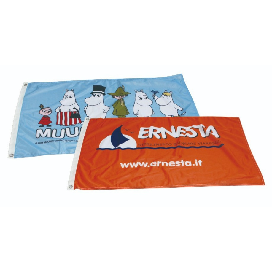 Indoor Outdoor Wholesale Custom Polyester 3*5FT Banner Digital Printing Flags