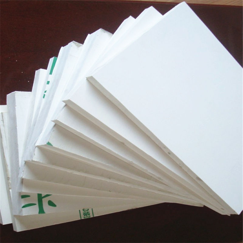 Indoor Outdoor Interior Thickness Decoration Material PVC Foam Board Waterproof for Furniture Cabinet Solid Colour