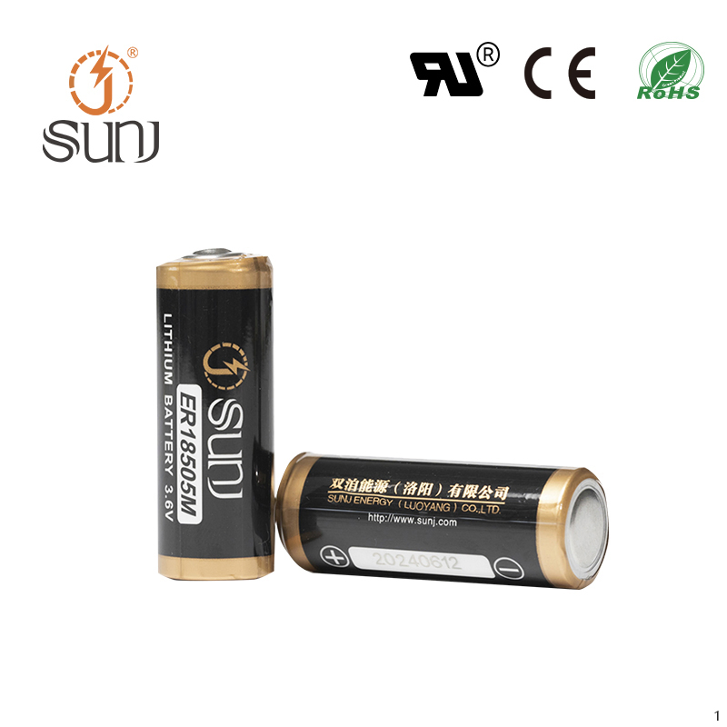 3.6V 3500mAh Er18505m High Pulse Lisocl2 Lithium Primary Cell Battery