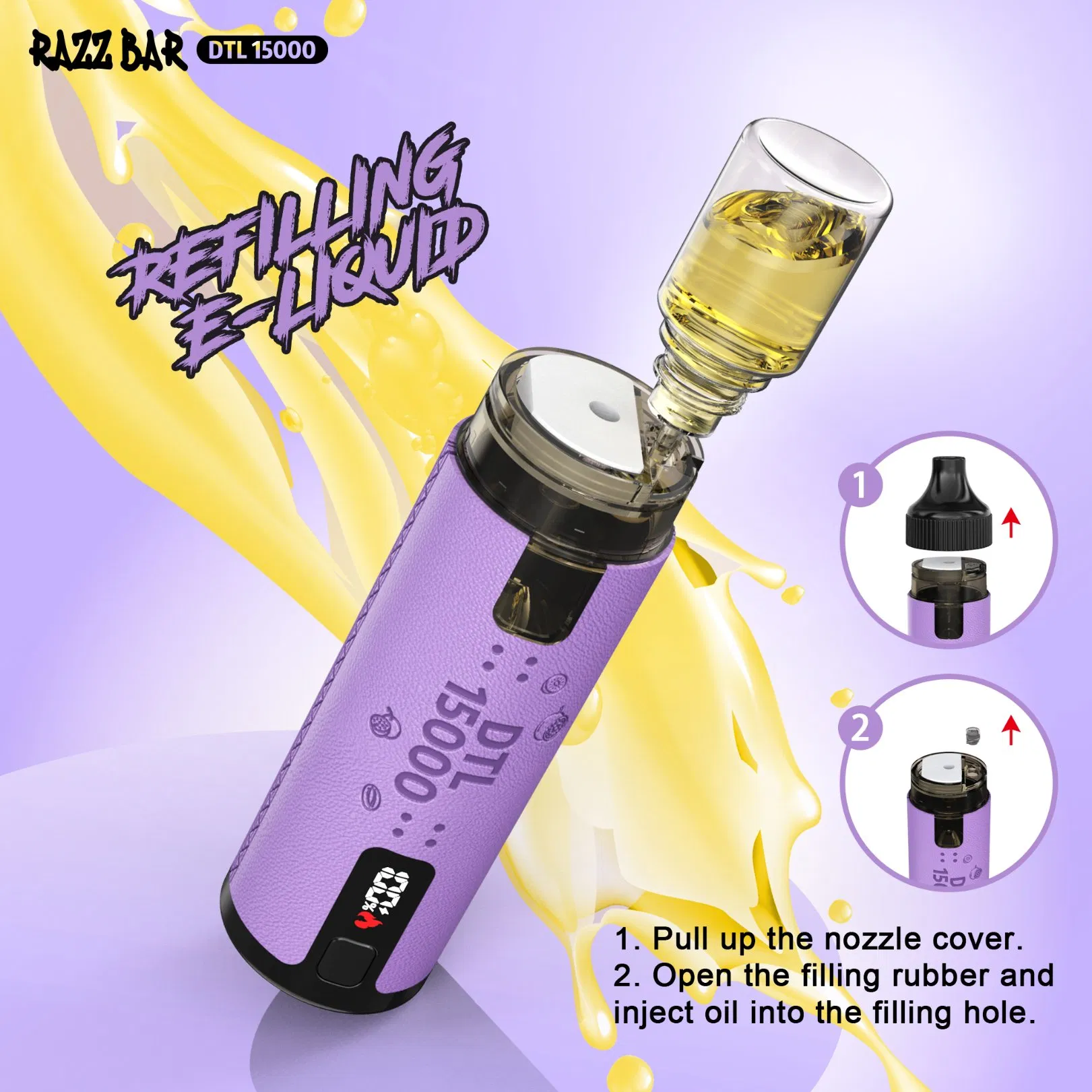 Al Portable Lung Breath Hamburg Vaporizer Fakher Cloud Chaser Crown Fruity Razz Bar Big Cloud 15000 Puff Smoking Hookah Shisha Tobacco Disposable Vape Device