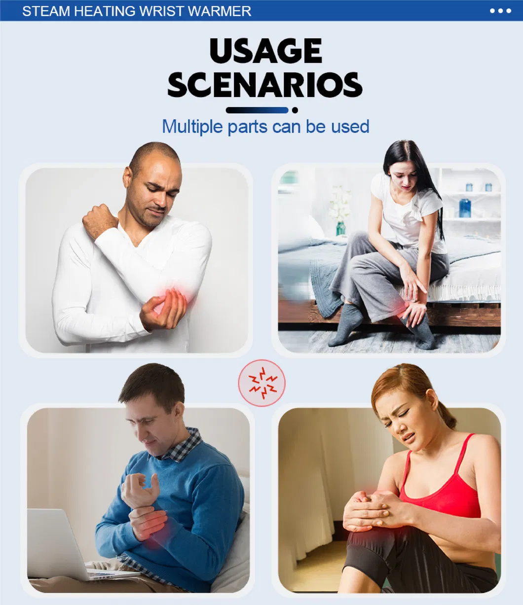 Steam Heating Wrist Strips 6