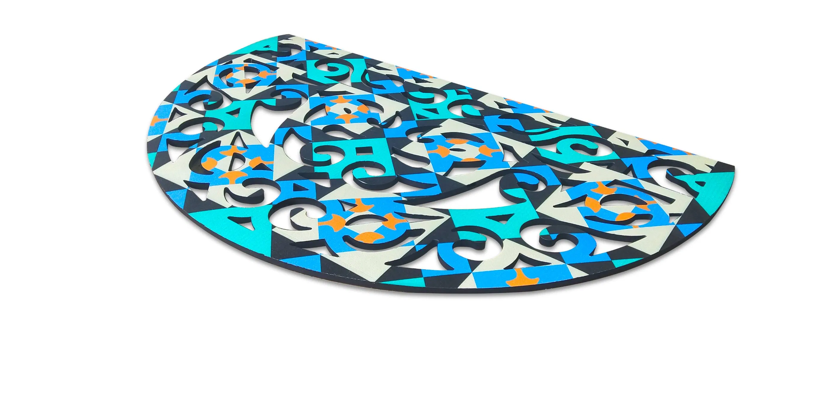 Custom Anti Slip Home Entrance Comfortable Indoor Outdoor Rubber Door Mat