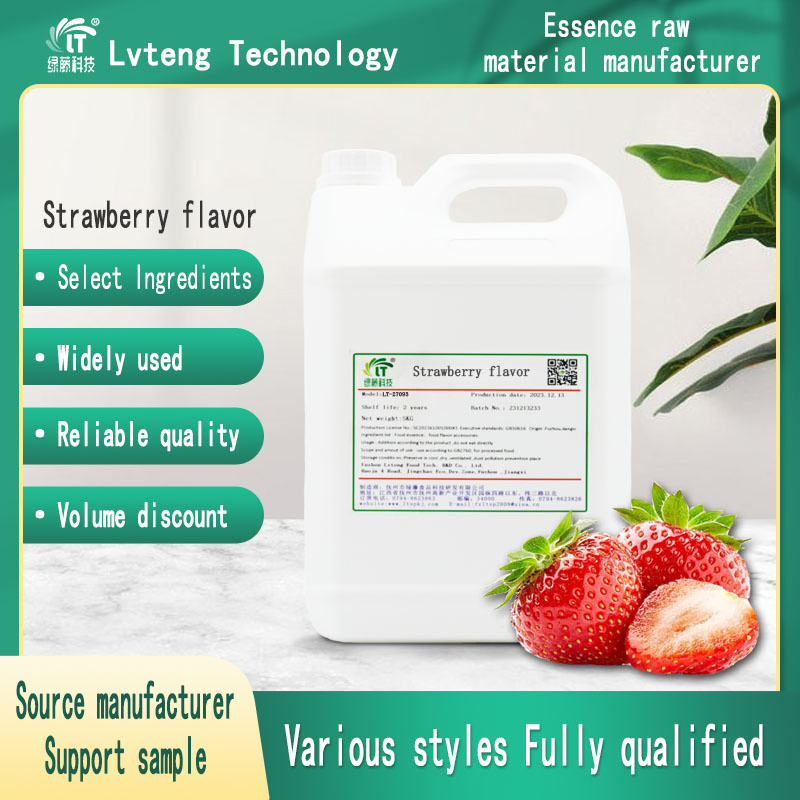 Strawberry Essence Concentrate for Delightful Beverages and Sweet Treats