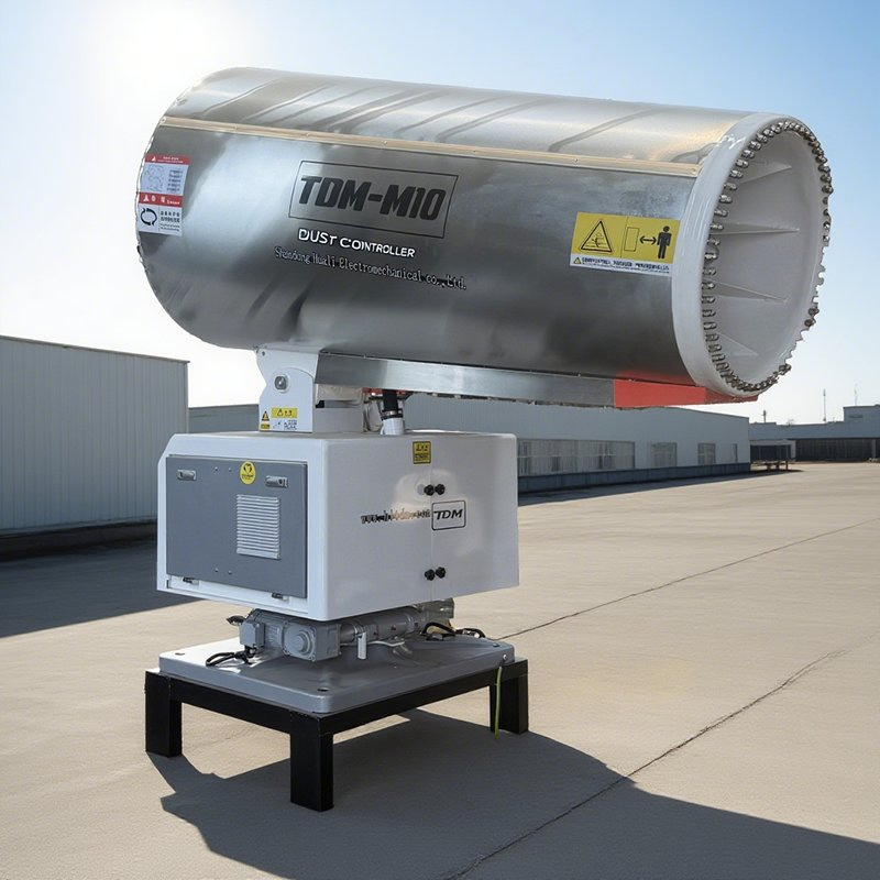 High - Quality Adaptive Spray Trajectory Algorithm with Lidar Environmental Scanning Technology Fog Cannon