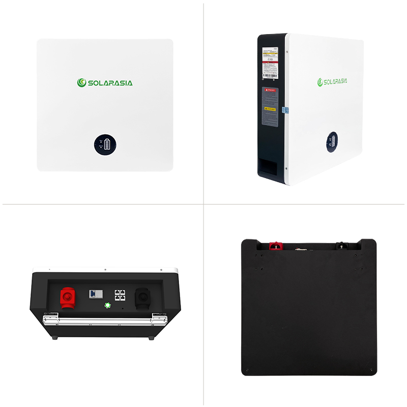 51.2V LiFePO4 Battery Solar Energy Storage System Home Backup Power Supply Lithium Iron Phosphate Deep Cycle