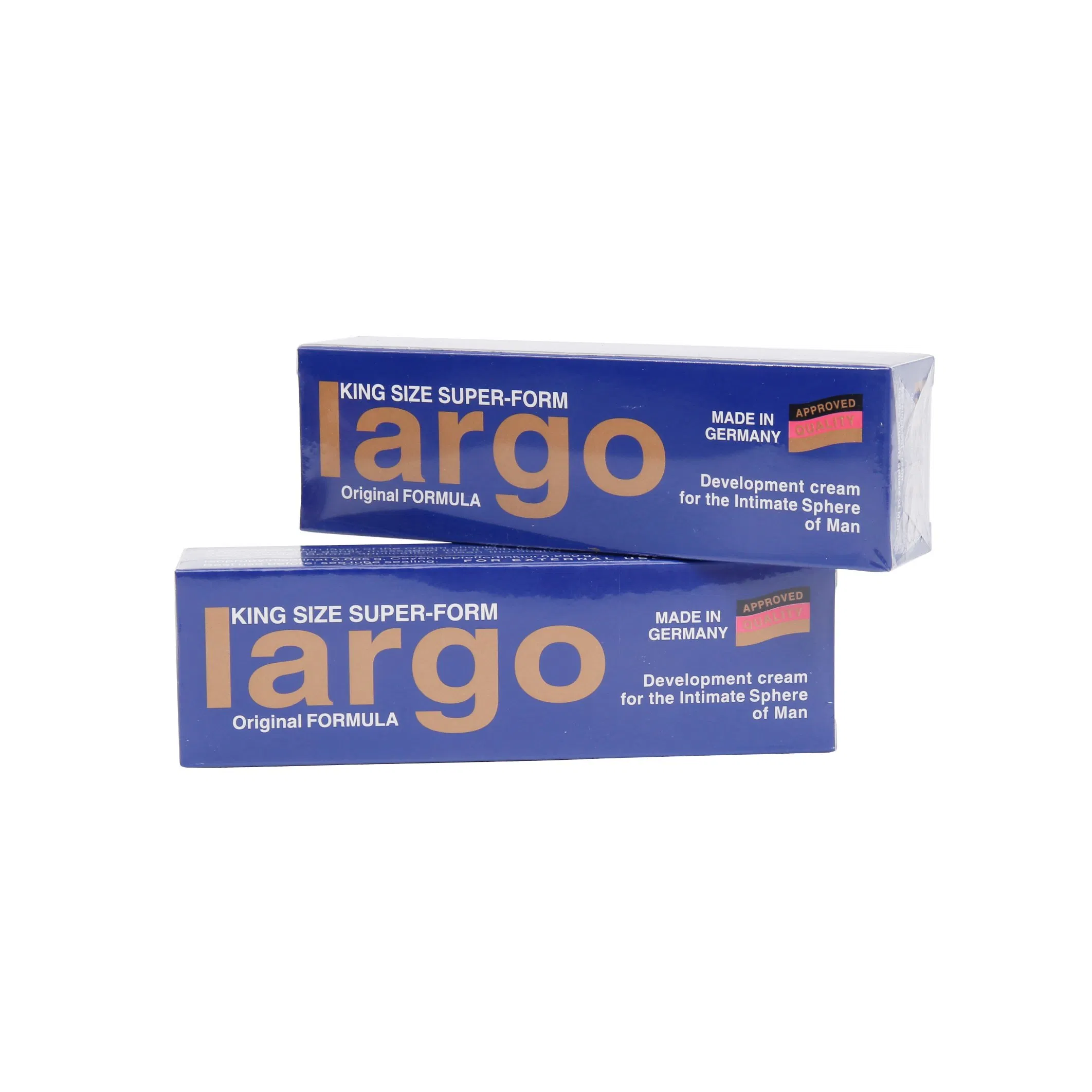 Largo Men's Enhancement Cream - Natural Herbal Formula for Vitality Support - 50g Tube