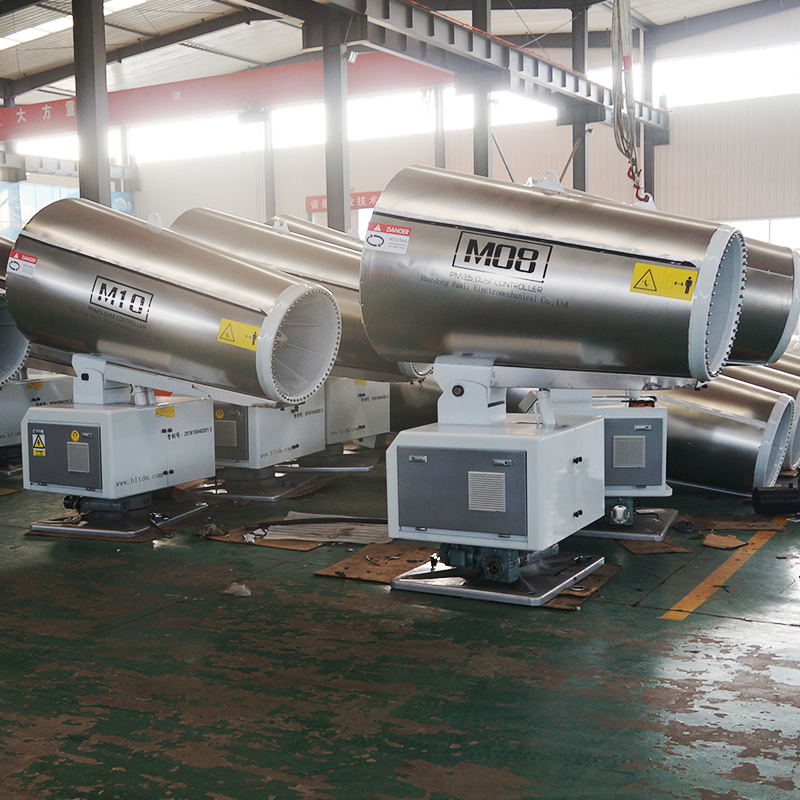 Ai-Powered Wind Speed Adaptive Spray Trajectory Algorithm with Lidar Environmental Scanning Technology Fog Cannon