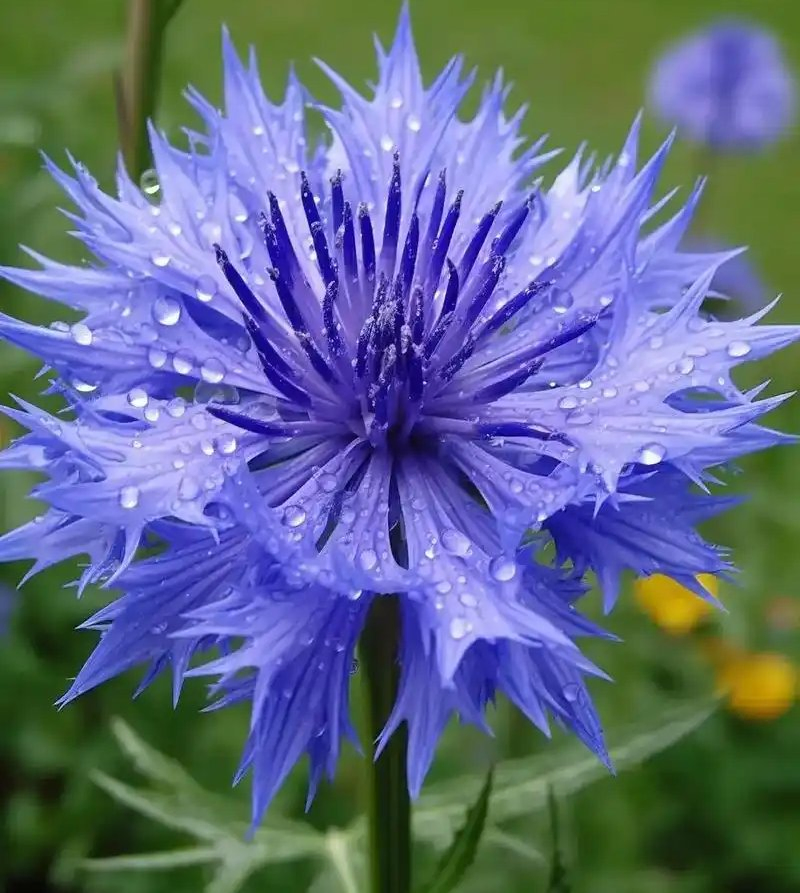 Premium Blue Cornflower Petals for Herbal Tea Blends and Infusions