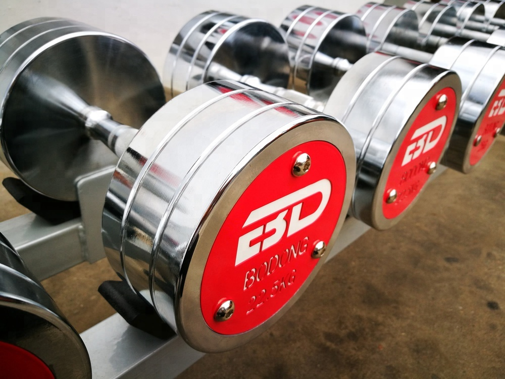 Factory Direct Sale Commercial Outdoor Indoor Fitness Equipment Dumbbells Handles Dumbbell