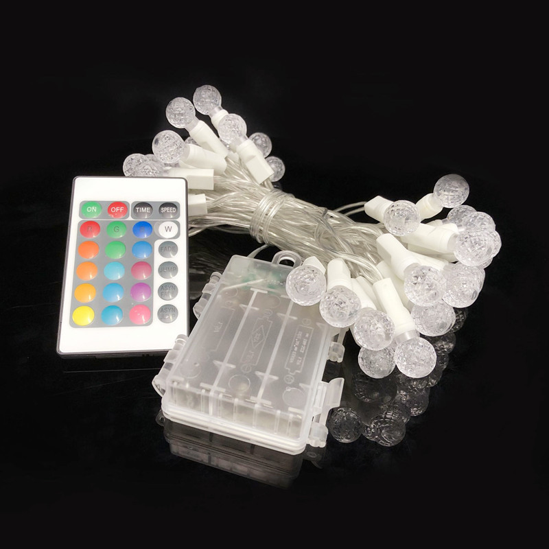 RGB Color C6 LED String Light Outdoor Indoor Decoration Light