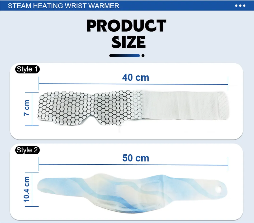 Steam Heating Wrist Strips 3